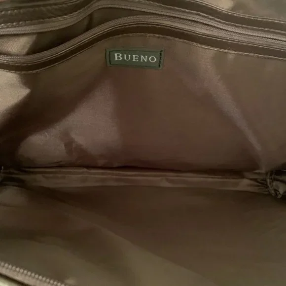 BUENO LAPTOP BAG - VEGAN NWOT GIRAFFE PRINT - Picture 7 of 14